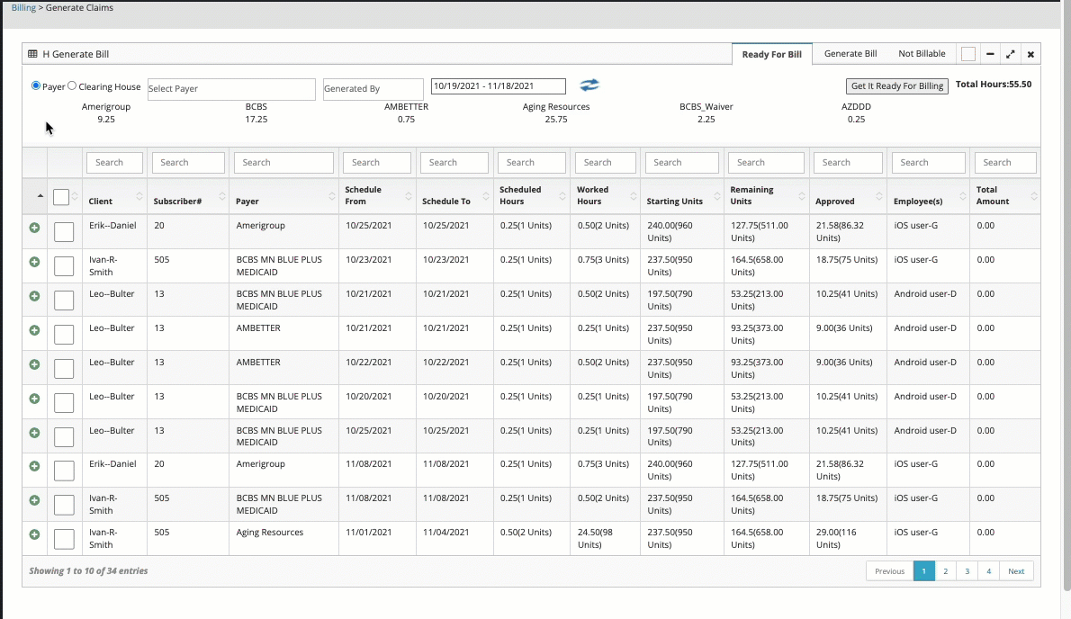 Generate Claims